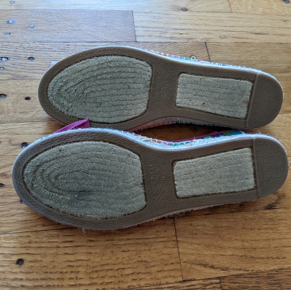 Nine West Rainbow Stripe Espadrilles - Picture 5 of 8